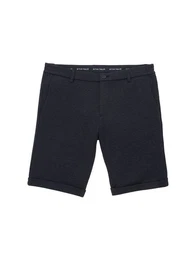 Bermudas Slim Chino Shorts in Melange Optik