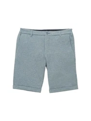 TOM TAILOR Bermudas Slim Chino Shorts Grau/Hellblau/Blau