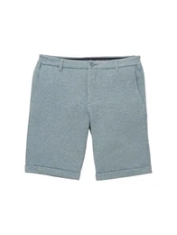 Bermudas Slim Chino Shorts in Melange Optik