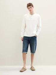 TOM TAILOR Relax-fit Jeans Morris Shorts Blau/Dunkelblau/Hellblau