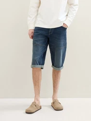 TOM TAILOR Relax-fit Jeans Morris Shorts Blau/Dunkelblau/Hellblau