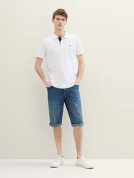 TOM TAILOR Relax-fit Jeans Morris Shorts Blau/Hellblau