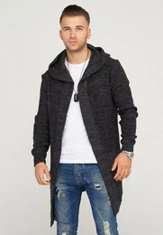 Strickjacke ELIJA mit gemtlicher Kapuze