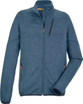 Killtec Fleecejacke Hellblau/Grau/Blau/Dunkelblau/Orange