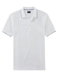 Poloshirt Casual mit Kontrastkanten