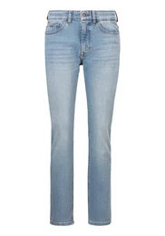 Slim-fit-Jeans Delaware BC-C mit BOSS Leder-Badge
