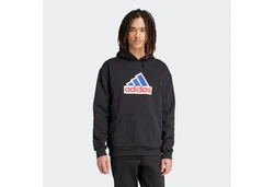 adidas Sportswear Kapuzensweatshirt FI BOS HD OLY Schwarz/Dunkelgrau/Dunkelblau