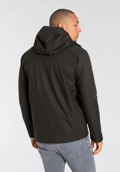 Killtec Funktionsjacke mit abzippbarer Kapuze Dunkelgrau/Grau/Schwarz/Dunkelgrün/Khaki