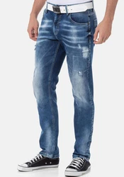 Cipo & Baxx Slim-fit Jeans Blau/Hellblau