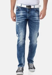Cipo & Baxx Slim-fit Jeans Blau/Hellblau