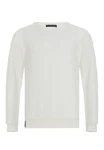 Premium Basic Real Kapuzenpullover Hoodie Sweatshirt für Herren Ecru
