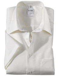 OLYMP Businesshemd Hemden Creme/Weiß/Beige