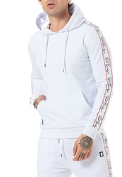 RedBridge Kapuzensweatshirt Kapuzenpullover mit Logoband Weiß