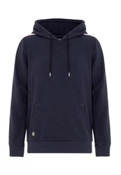 RedBridge Kapuzensweatshirt Kapuzenpullover mit Logoband Navyblau