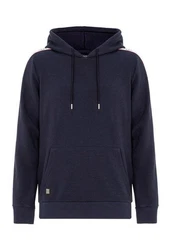 RedBridge Kapuzensweatshirt Kapuzenpullover mit Logoband Navyblau