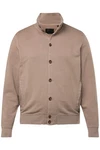 JP1880 Fleecejacke Sweatjacke Stehkragen 