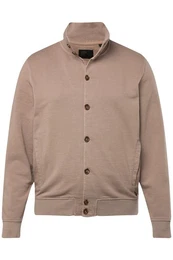 Fleecejacke JP 1880 Sweatjacke Stehkragen Knopfleiste bis 8 XL