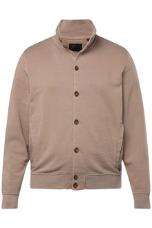 JP1880 Fleecejacke Sweatjacke Stehkragen