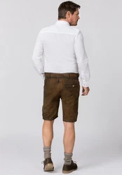 Stockerpoint Trachtenlederhose Fred Khaki/Braun/Dunkelbraun/Beige