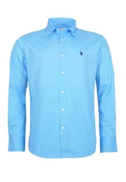 Langarmhemd Hemd Button Down Shirt (1-tlg)