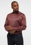 Eterna Langarmhemd MODERN FIT EASY IRON Dunkelrot/Braun/Bordeaux/Rot