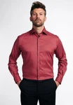Eterna Langarmhemd MODERN FIT Rot/Dunkelrot