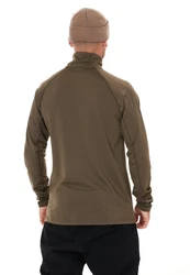 SOS Strickpullover Jasna Braun/Khaki/Dunkelgrün