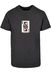 CAYLER & SONS T-Shirt WL Compton Card Tee Hellgrau/Dunkelgrau/Rot