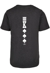 CAYLER & SONS T-Shirt WL Compton Card Tee Hellgrau/Dunkelgrau/Rot