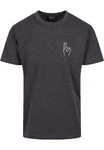 Mister Tee T-Shirt Easy Sign Tee Dunkelgrau/Grau/Hellgrau