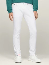Tommy Jeans Slim-fit-Jeans SCANTON SLIM im 5-Pocket-Style Weiß/Creme