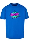 Merchcode Herren BOOM Comic Tee Blau