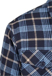 URBAN CLASSICS Anorak Plaid Quilted Shirt Jacket (1-St) 