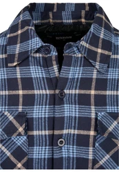 URBAN CLASSICS Anorak Plaid Quilted Shirt Jacket (1-St) 