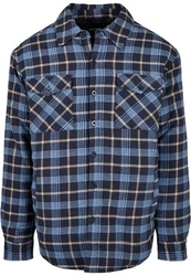 URBAN CLASSICS Anorak Plaid Quilted Shirt Jacket (1-St) 
