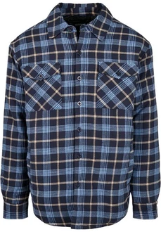 URBAN CLASSICS Anorak Plaid Quilted Shirt Jacket (1-St) 