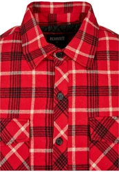 URBAN CLASSICS Anorak Plaid Quilted Shirt Jacket (1-St) 