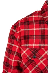 URBAN CLASSICS Anorak Plaid Quilted Shirt Jacket (1-St) 