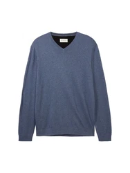 TOM TAILOR Strickpullover mit V-Ausschnitt 