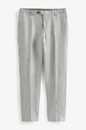 Anzughose Anzug aus Leinen, Slim Fit: Hose (1-tlg)