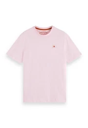 T-Shirt Herren T-Shirt ESSENTIAL LOGO BADGE 176898 6936 Rosa