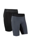 DANISH ENDURANCE Shorts Compression Shorts (2er-Pack) Dunkelgrau/Grau/Hellgrau/Rosa