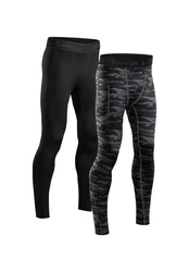 DANISH ENDURANCE Leggings Kompressionshose (2er-Pack) 