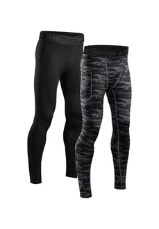 DANISH ENDURANCE Leggings Kompressionshose (2er-Pack) 