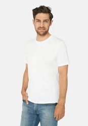 DANISH ENDURANCE T-Shirt Crew Herren (2er-Pack) Weiß/Dunkelblau/Grau