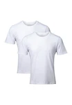 DANISH ENDURANCE T-Shirt Crew Herren (2er-Pack) Weiß/Dunkelblau/Grau