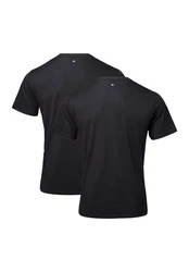 DANISH ENDURANCE T-Shirt Crew Herren (2er-Pack) Grau/Dunkelgrau/Schwarz/Dunkelblau