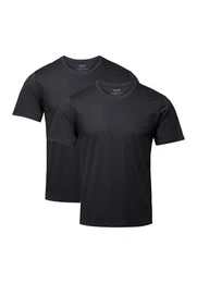 T-Shirt Crew Herren (2er-Pack) aus Modal & Baumwolle, leicht & atmungsaktiv