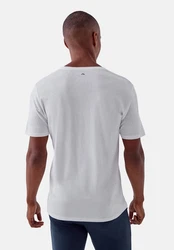 DANISH ENDURANCE T-Shirt V Herren Weiß/Grau/Dunkelblau