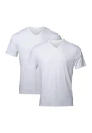 DANISH ENDURANCE T-Shirt V Herren Weiß/Grau/Dunkelblau